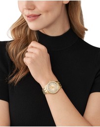 Michael Kors - Harlowe Gold Tone Analogue Watch