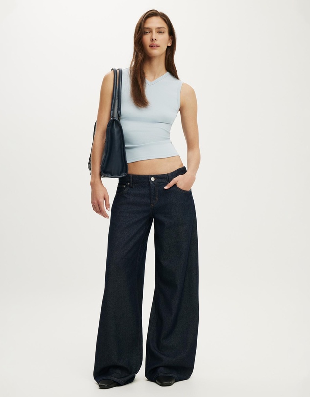 Cotton On - Low Rise Wide Jeans