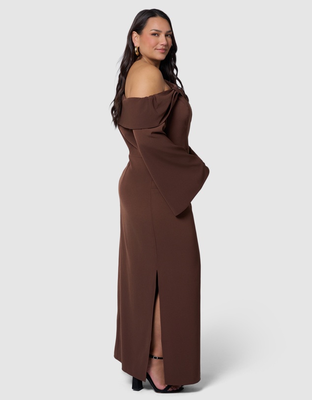 Pink Dusk by Curve Project - Say My Name Maxi Dress