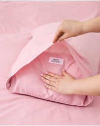 Sheet Society - Leo Washed Cotton Fitted Sheet Set