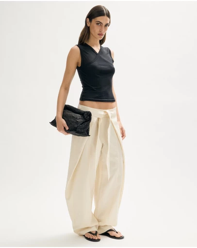 Minima Esenciales - Ives Wrap Draped Pants