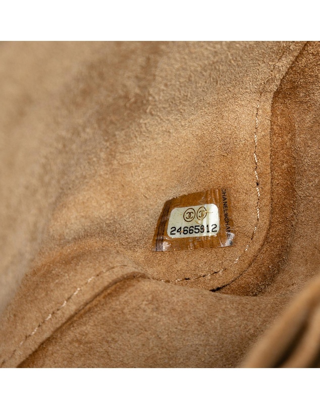 Pre-Loved by Azura Reborn - Pre-Loved Medium Classic Calfskin Wild Stitch Double Flap