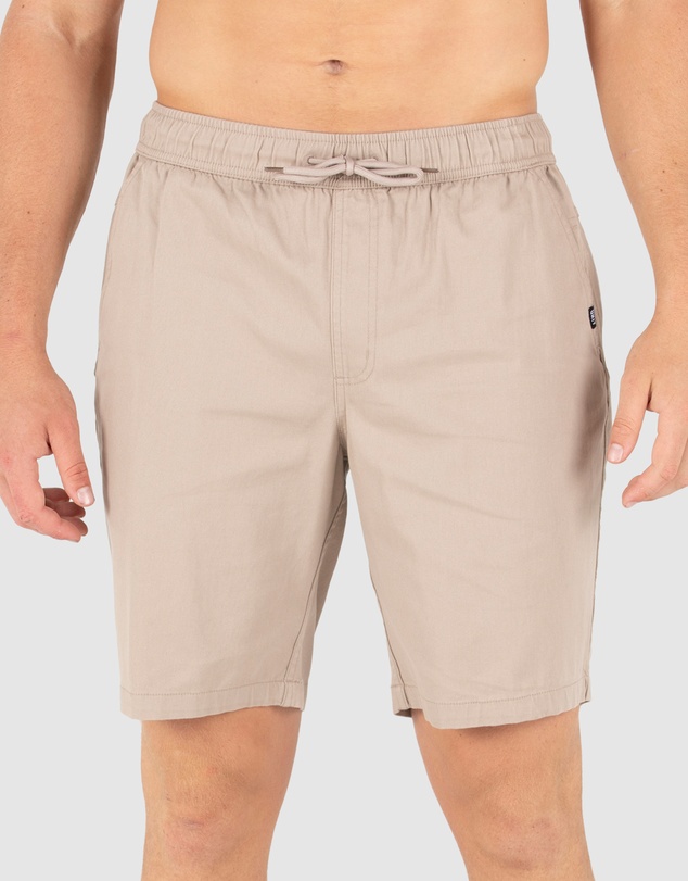 UNIT - UNIT Pivot Mens Elastic Waist Chino Shorts