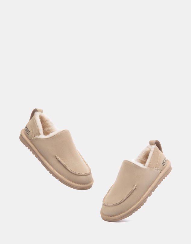EVERAU - Australian Shepherd Ugg Mireve Cow Suede Upper Loafer Oxfords Flats