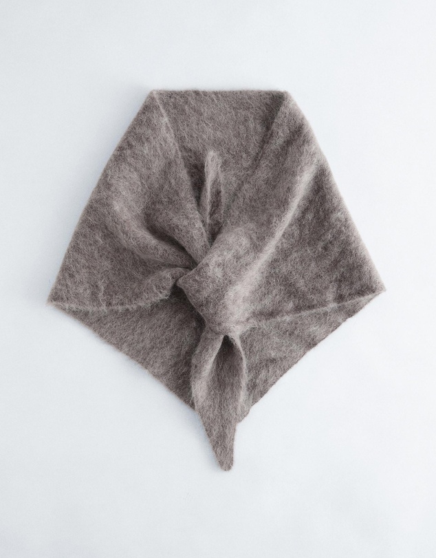 & Other Stories - Haley Hairy Triangle Scarf