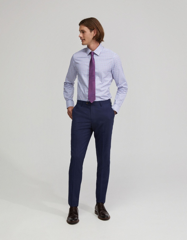 Oxford - Beckton Cotton Checked Shirt
