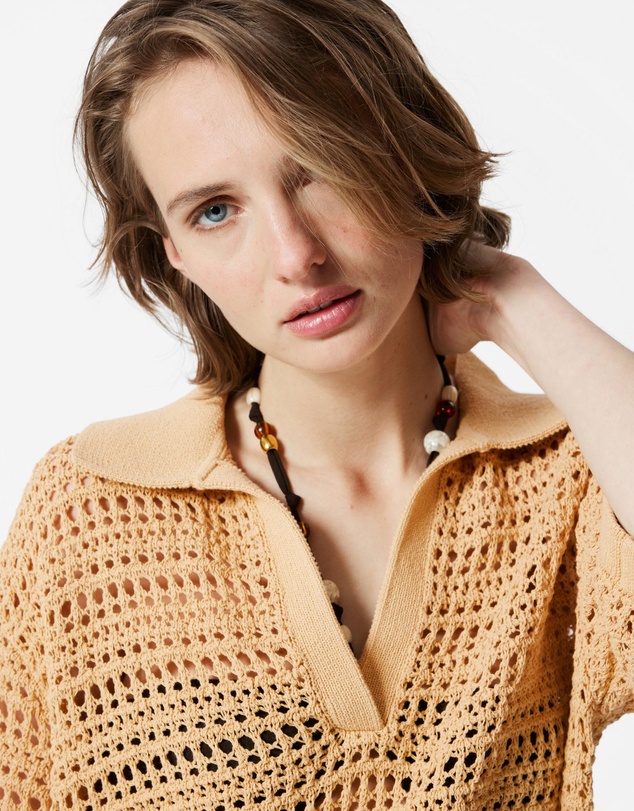 & Other Stories - Pointelle-Knit Polo Shirt