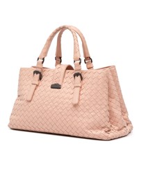 Pre-Loved by Azura Reborn - Pre-Loved Small Nappa Intrecciato Roma Satchel
