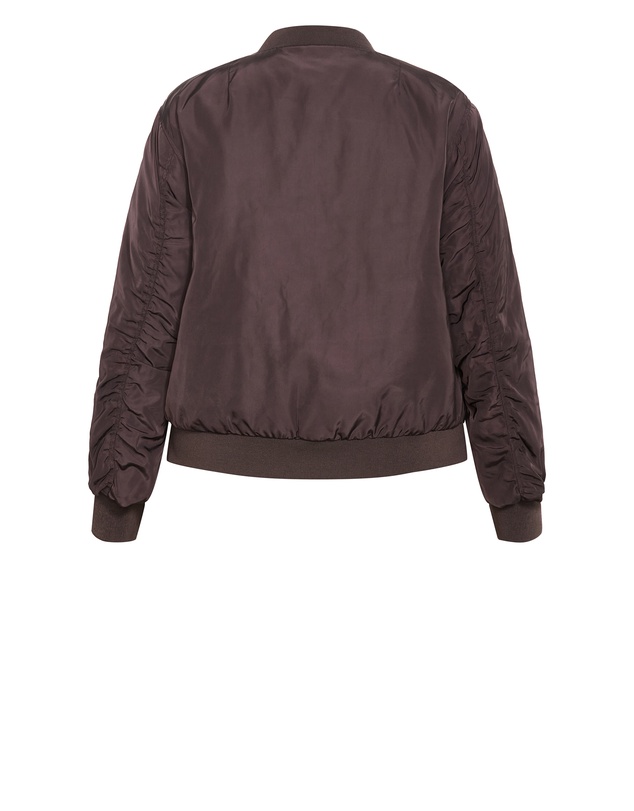 City Chic - Gia Puffer Bomber Jacket