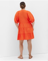 City Chic - Kara Tiered Mini Dress