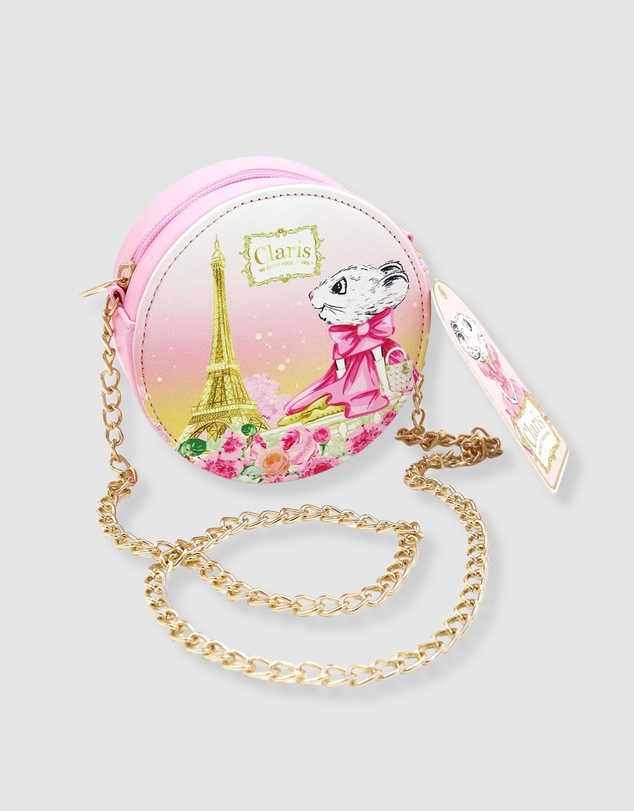 Claris The Chicest Mouse In Paris By Pink Poppy - Claris The Chicest Mouse in Paris™ Magnificent Mess Printed Handbag