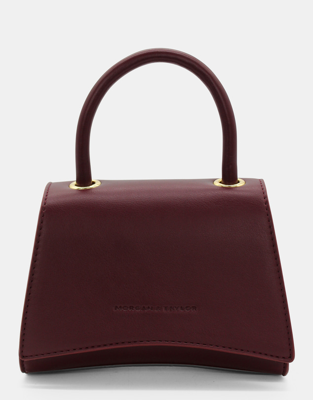 Morgan & Taylor - Zoella Top Handle Bag in Plum Purple
