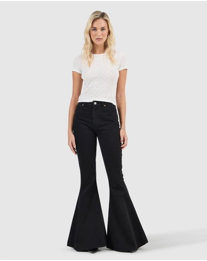 Rolla's - Uptown Flare Jean - Noir