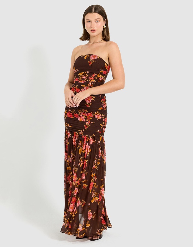 Pasduchas - Wren Strapless Maxi Dress