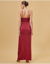 Revibe - Repaired CHANCERY Illusion Midi Dress - AU 10