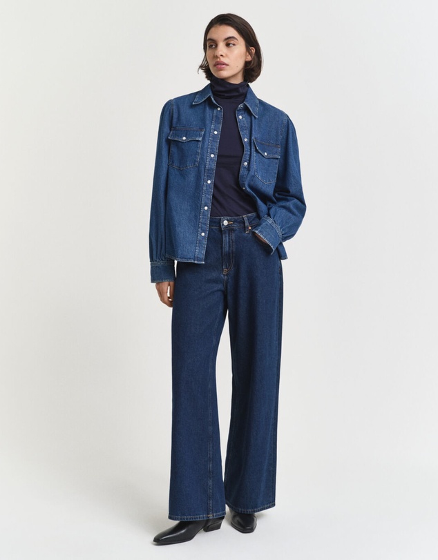 Gant - Lightweight Cotton Turtleneck Top
