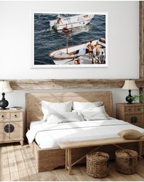 Amichi Co - Water Taxi Fine Art Print