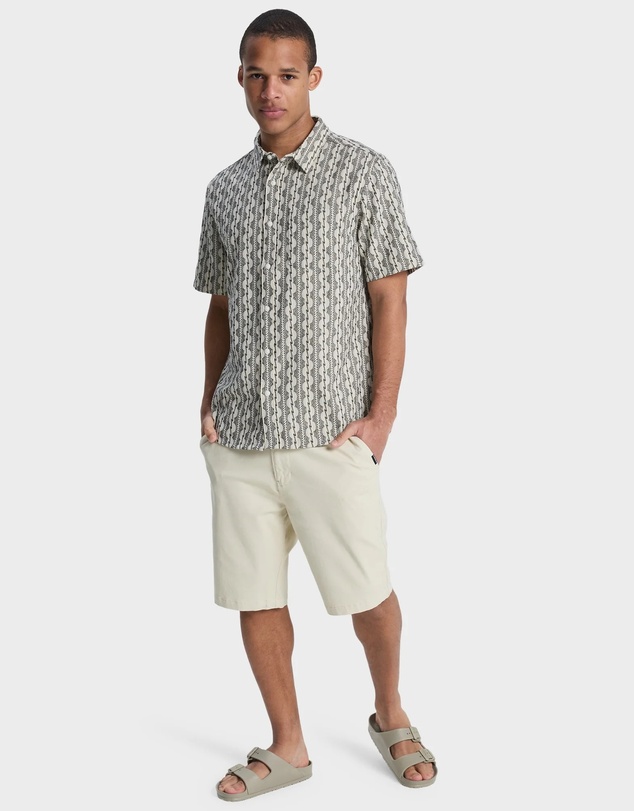 Quiksilver - Mens Horizons Short Sleeve Shirt