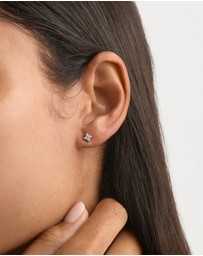 By Charlotte - Crystal Bloom Stud Earrings