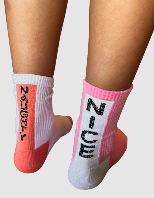 High Heel Jungle - Naughty N Nice Two Pack Socks