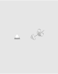 Ichu - Tiny Triangle Earrings