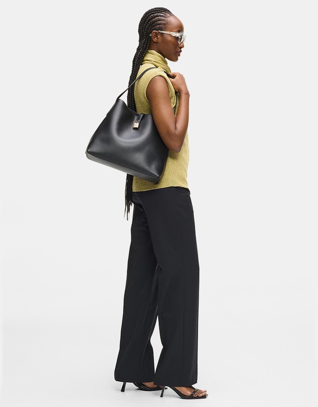 Karl Lagerfeld - K/Autograph Padlock Hobo Bag