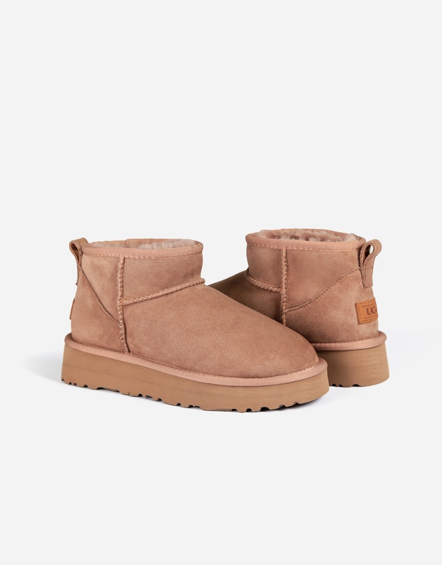 Ozwear Connection Uggs - Ugg Classic Platform Ultra Mini Boots (Water Resistant)