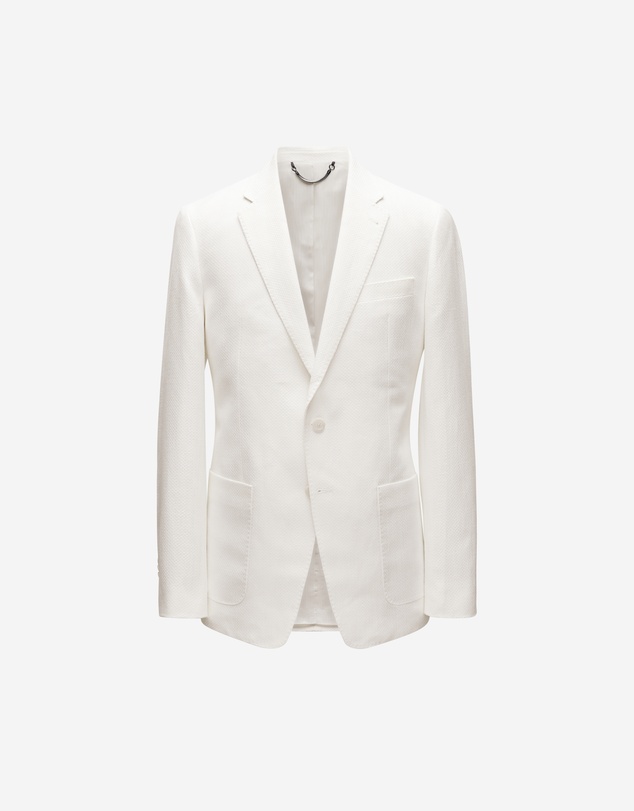 Calibre - Basketweave Blazer White