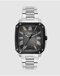 Fossil - Crosby Silver Tone Analogue Watch