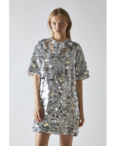 SILVER MULTI SEQUIN