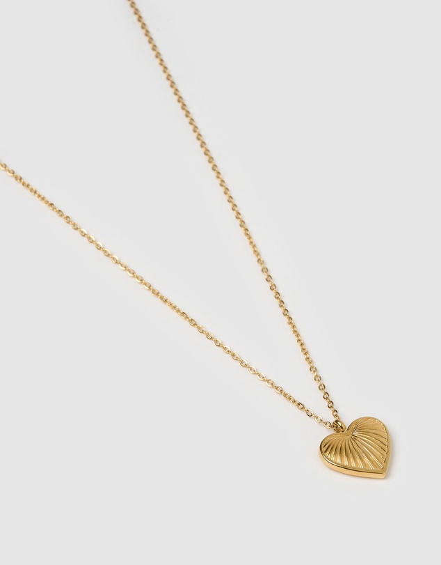 Arms Of Eve - Jasmine Gold Heart Necklace