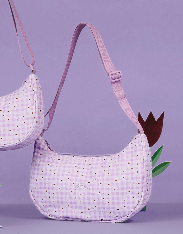 The Somewhere Co - Daisy Fields Medium Crescent Bag