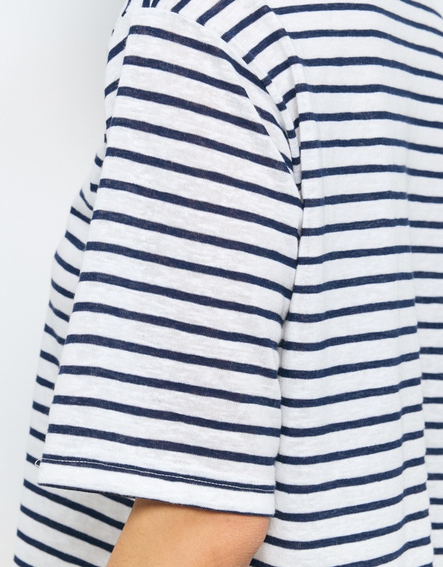 AERE - Stripe Relaxed T-Shirt