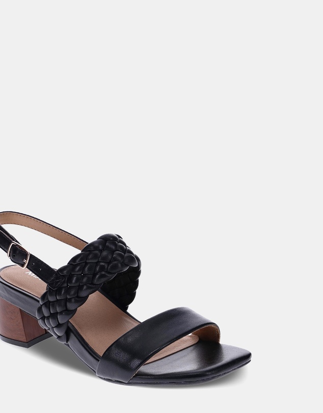 Mia Vita - Yuki Heeled Sandal - Black