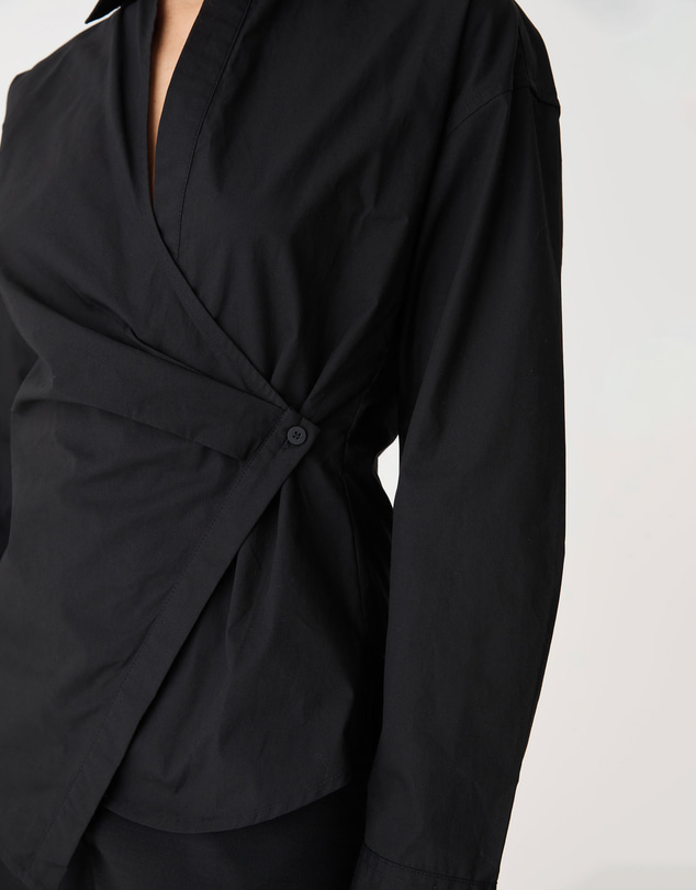 Forcast - Katrina Wrap Shirt