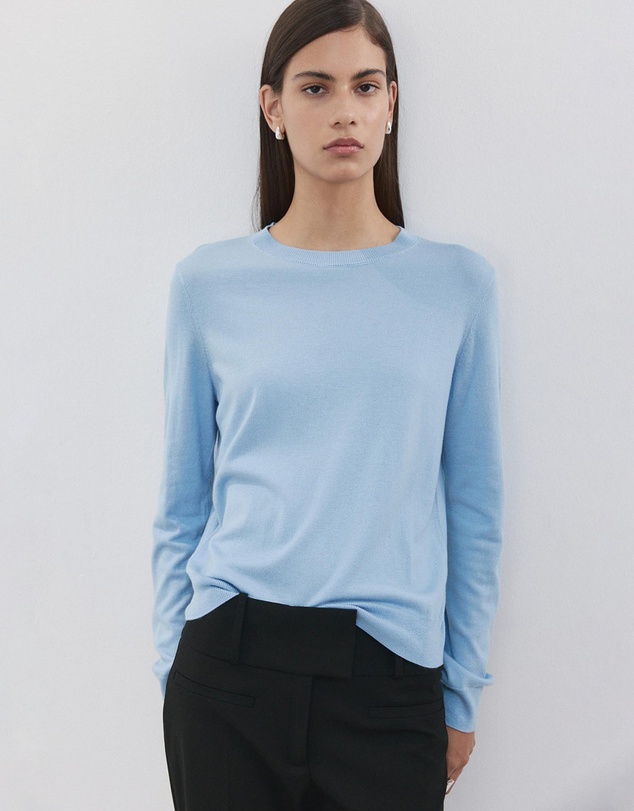 M.N.G - Round-Neck Knitted Sweater