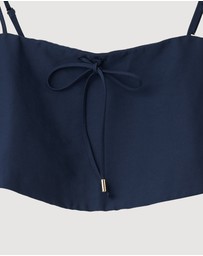Revibe - Repaired Shona Joy Otis Cropped Cami - AU 10