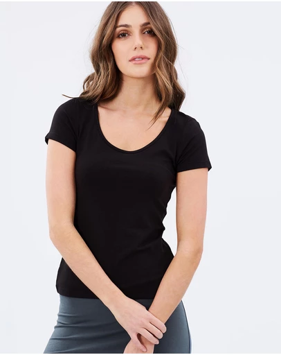 Bamboo Body - Bamboo Essential Scoop Tee