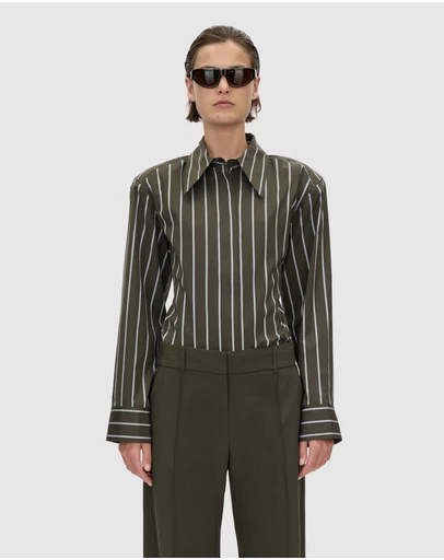 CAMILLA AND MARC - Tarn Fitted Stripe Shirt