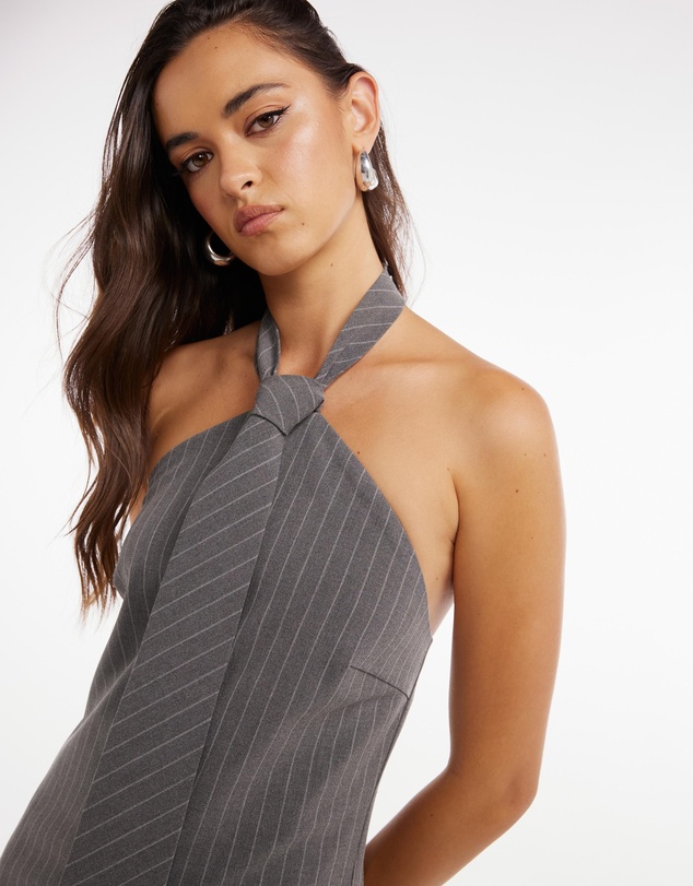 Dazie - Friday Dazed Tie Detail Mini Dress