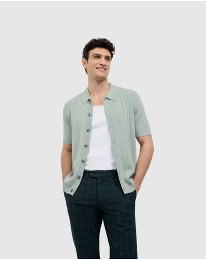Politix - Stripe Knit Polo