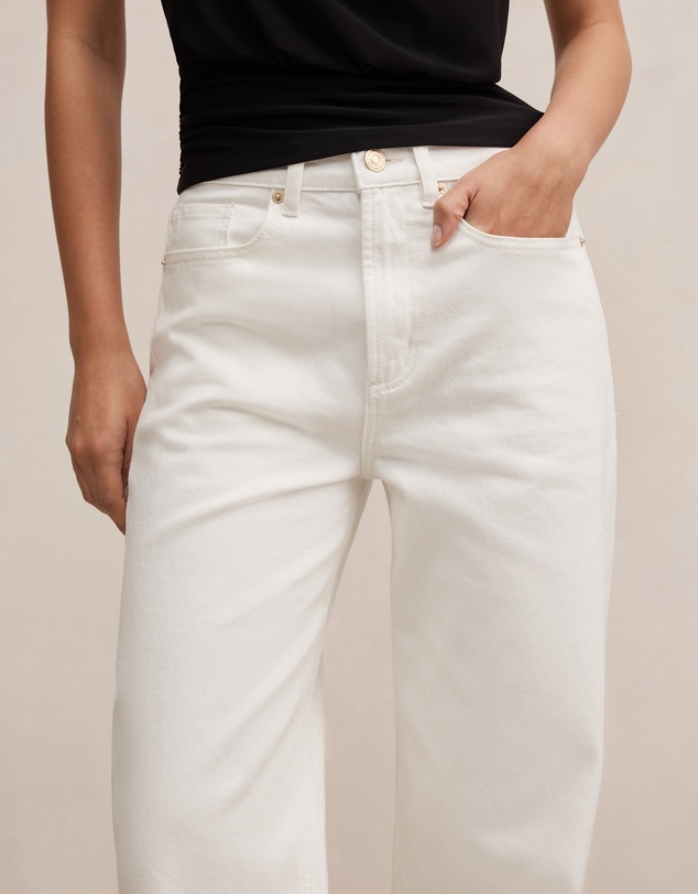 Forever New - Nicki Mid Rise Straight Leg Jeans