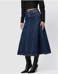Mossman - Overdrive Midi Skirt