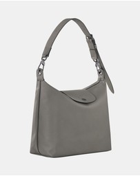 Longchamp - Le Pliage Xtra Leather Hobo Bag - Medium