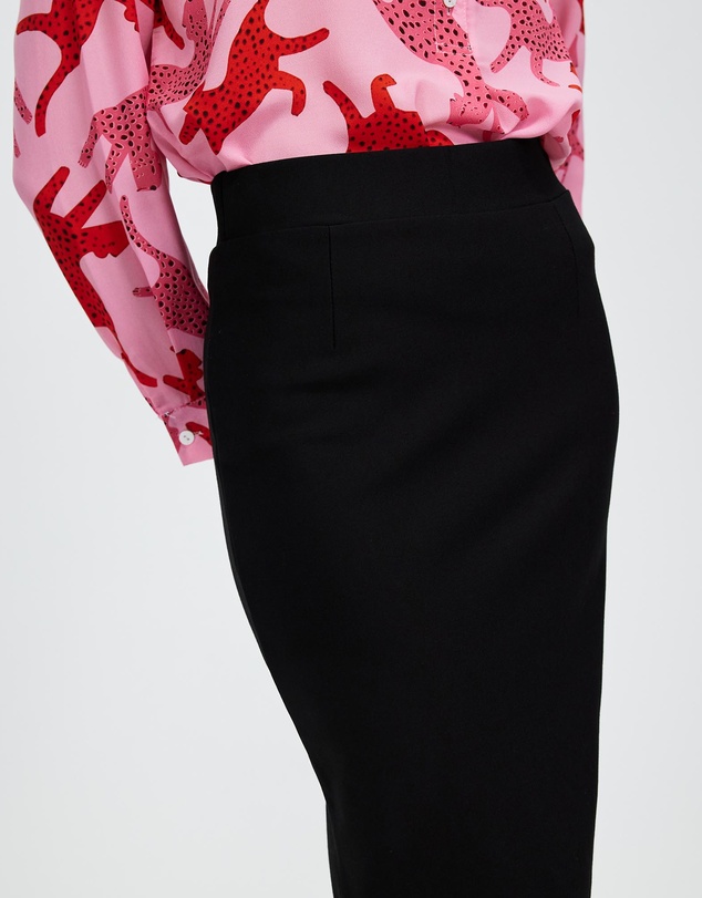 Mossée - Allison Long Elastic Waist Skirt