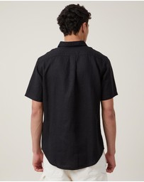 Cotton On - Linen Short Sleeve Shirt