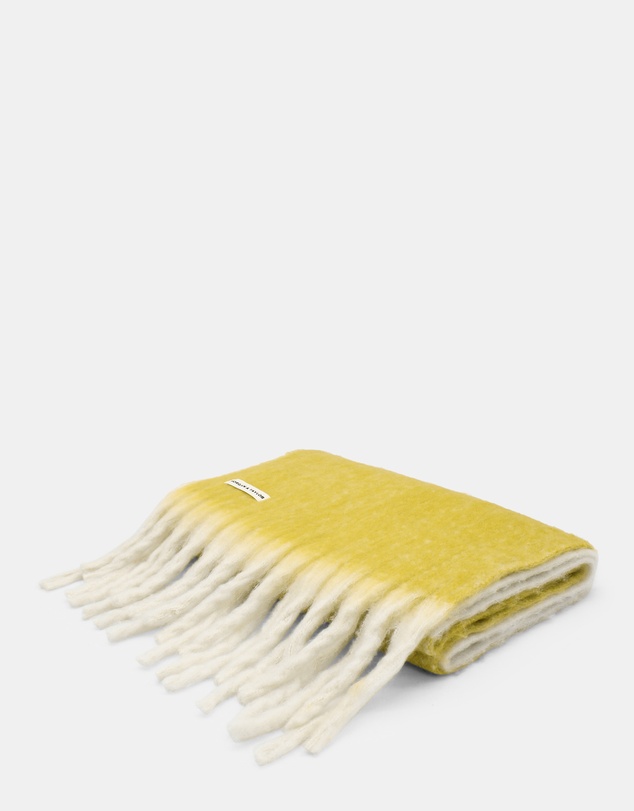 Morgan & Taylor - Cosette Chunky Two-Toned Scarf in Yellow