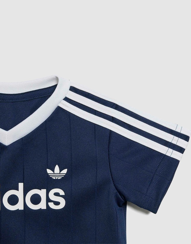 adidas Originals - Pinstripes Sprinter Shorts Tee Set - Babies-Kids