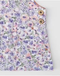 WITH LOVE FOR KIDS - Hazel Denim Pinafore Dress - Babies - Kids