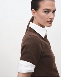 M.N.G - V-Neck Knit Sweater